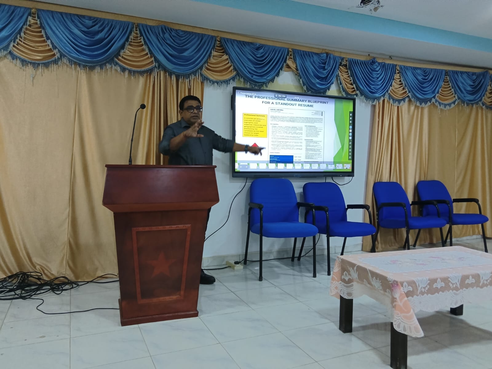 Workshop on Preparation for First Job