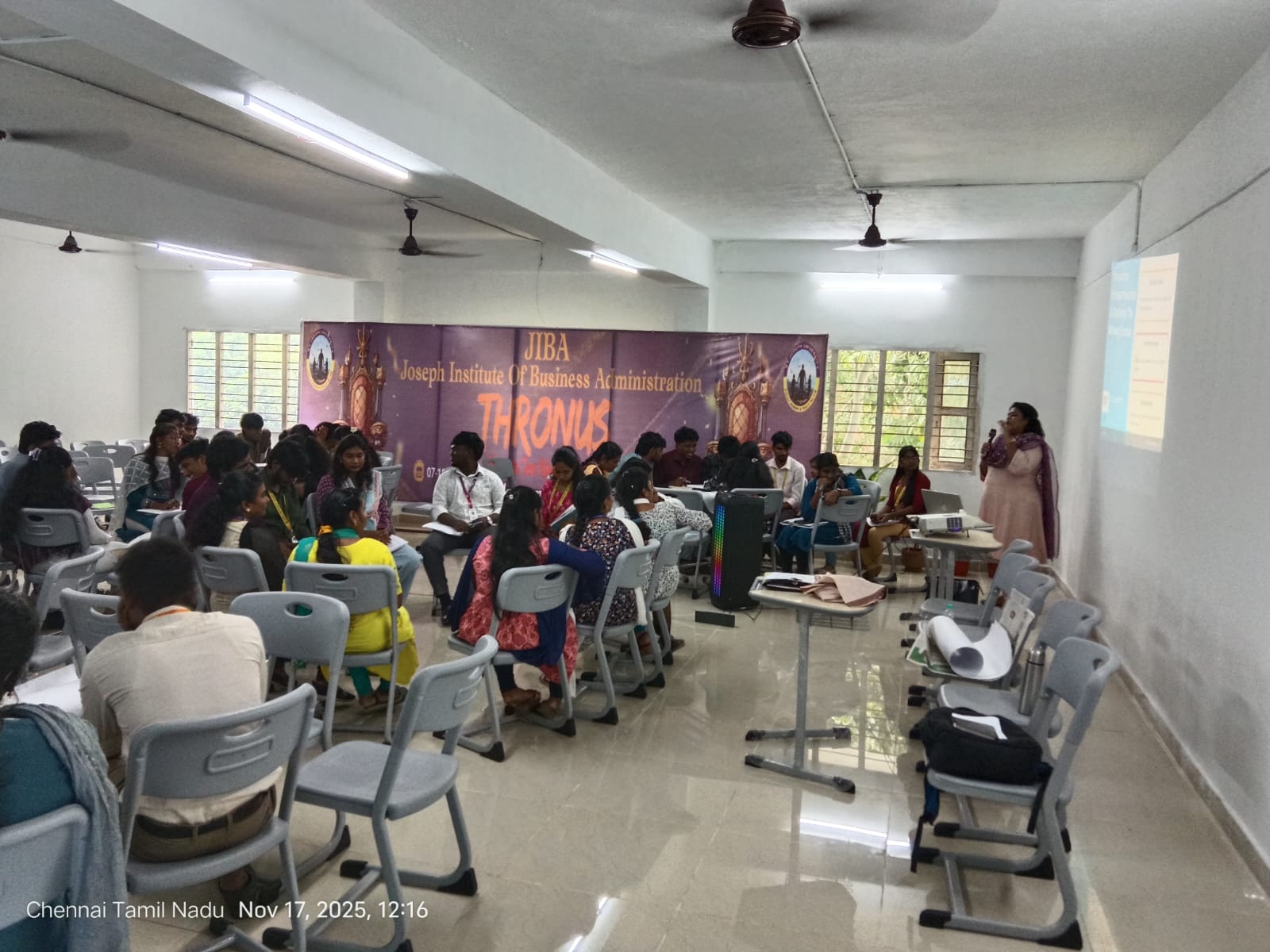 Interactive Lecture on "Building a Sustainable Future by Equipping Young Professionals for SDG Action."