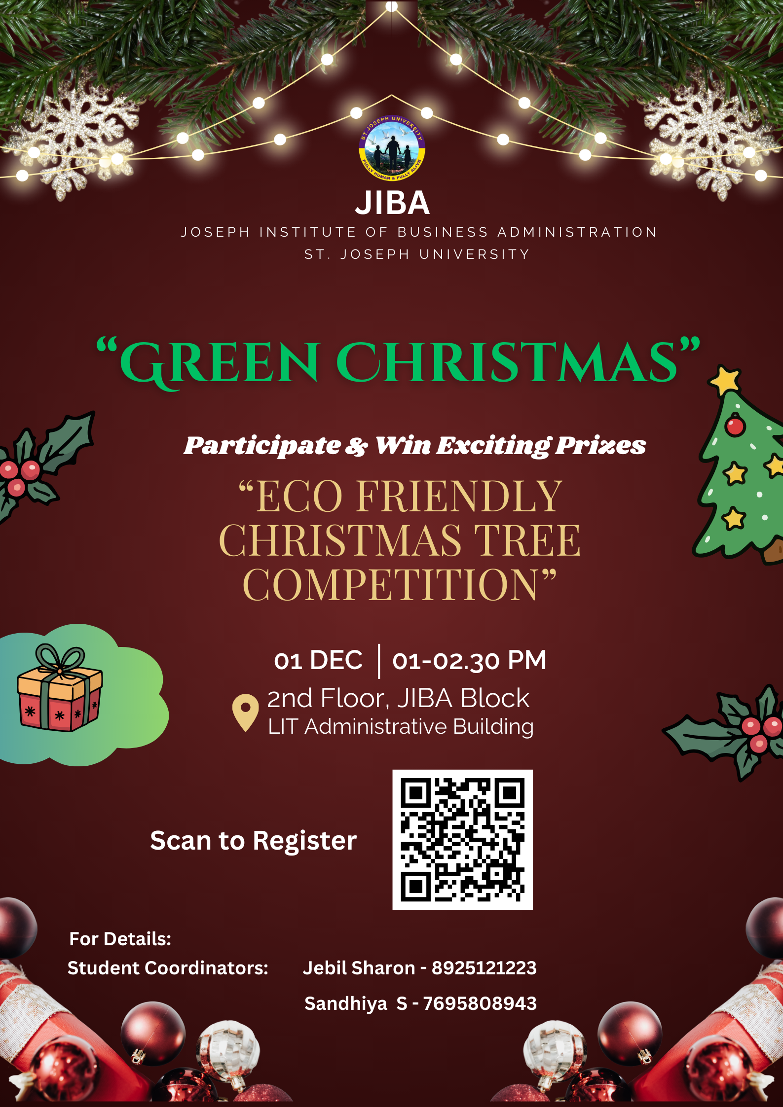 "Green Christmas" - Eco Friendly Christmas Tree Competition