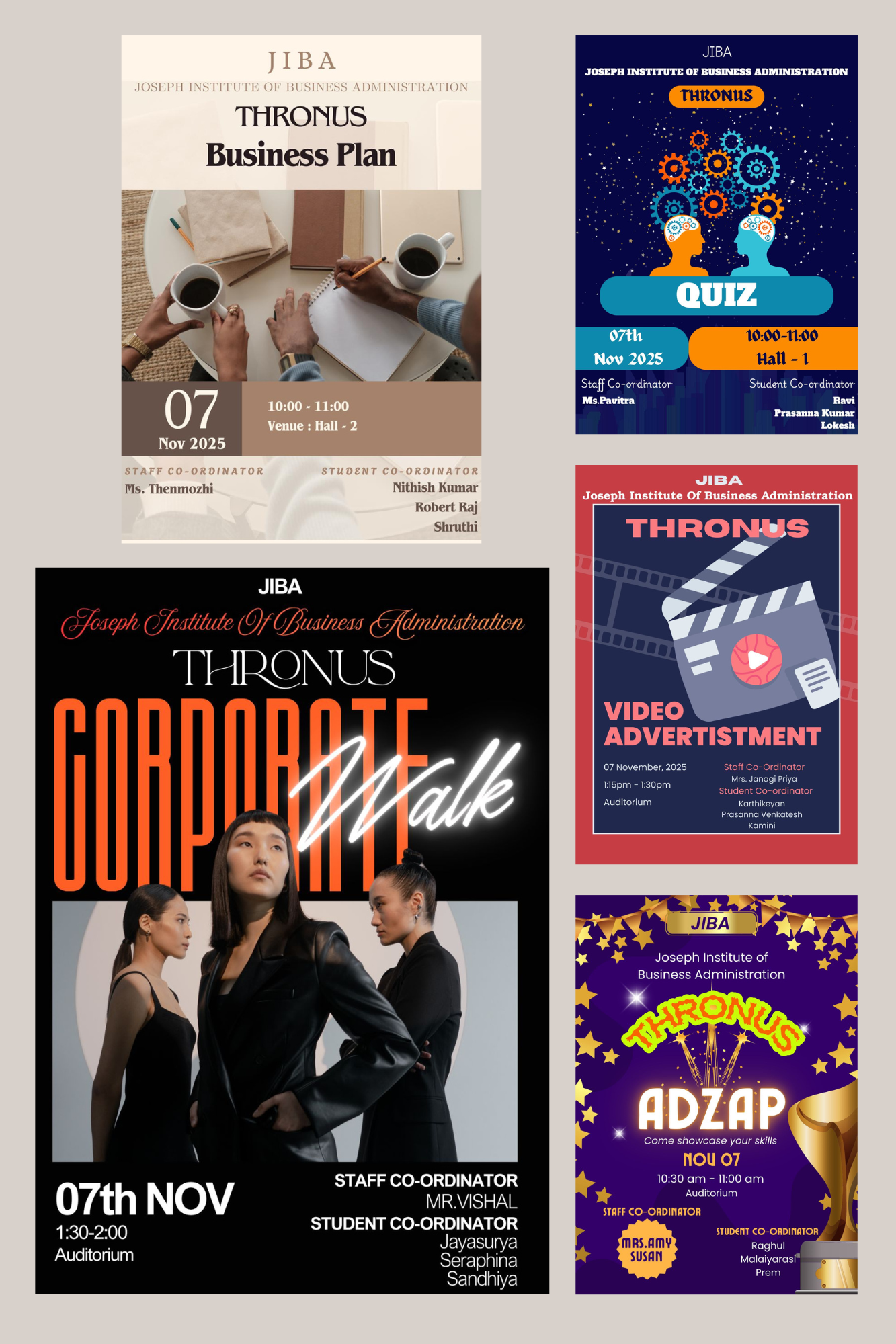 THRONUS-25 - An Intra Management Fest