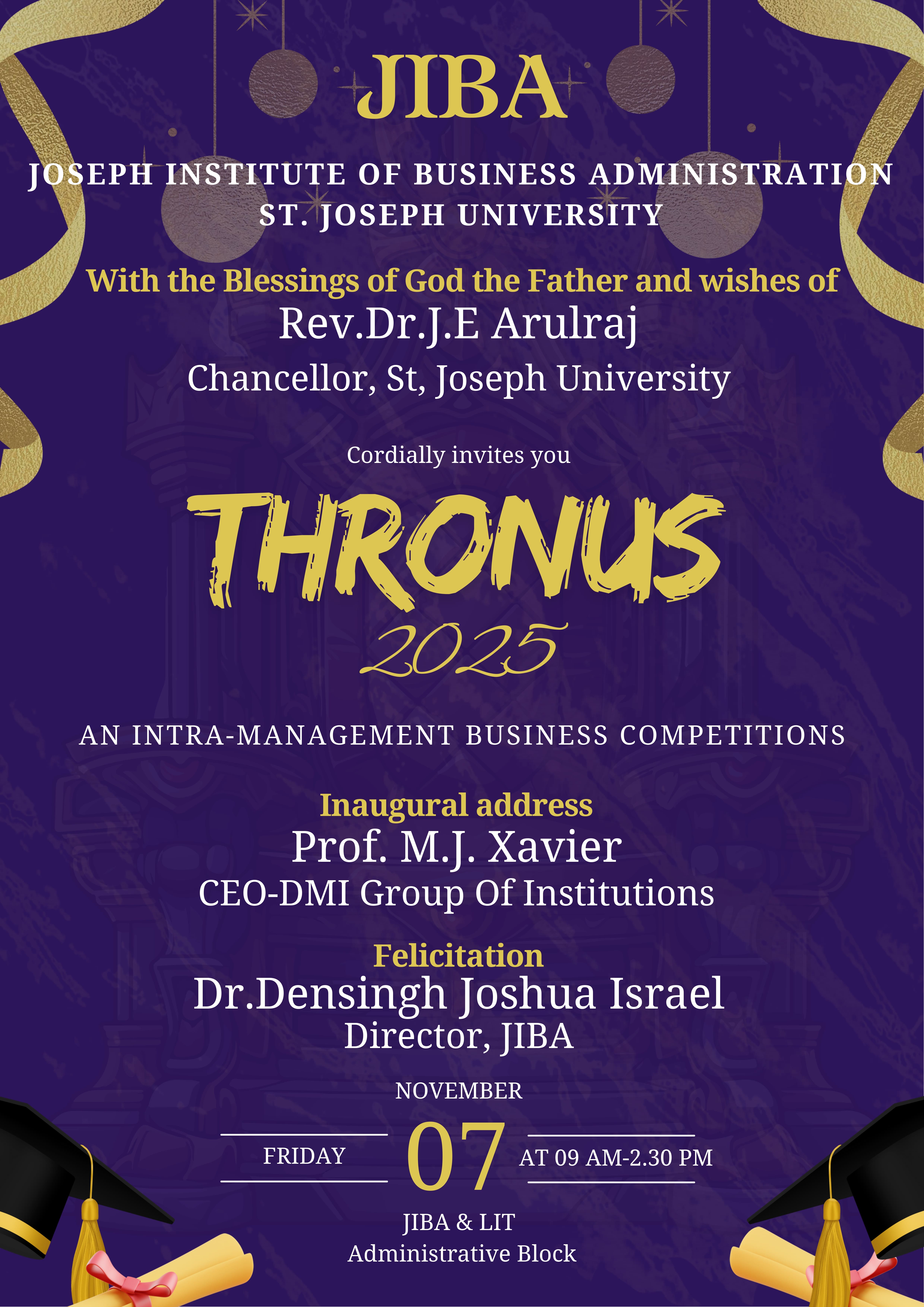 THRONUS-25 - An Intra Management Fest