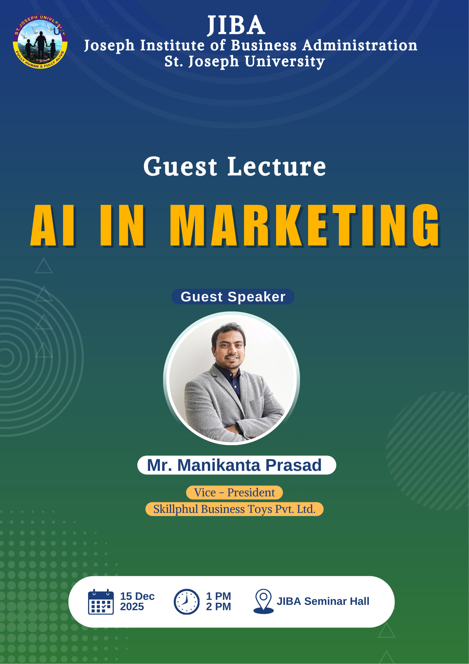 Guest Lecture on AI in Marketing