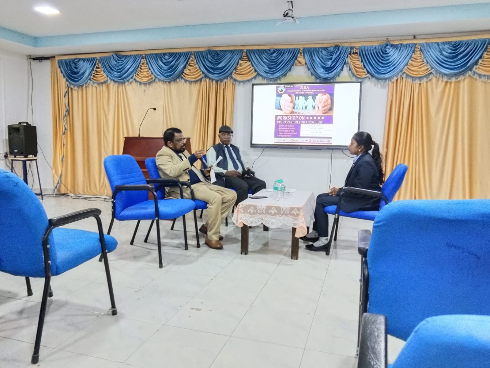 Workshop on Preparation for First Job