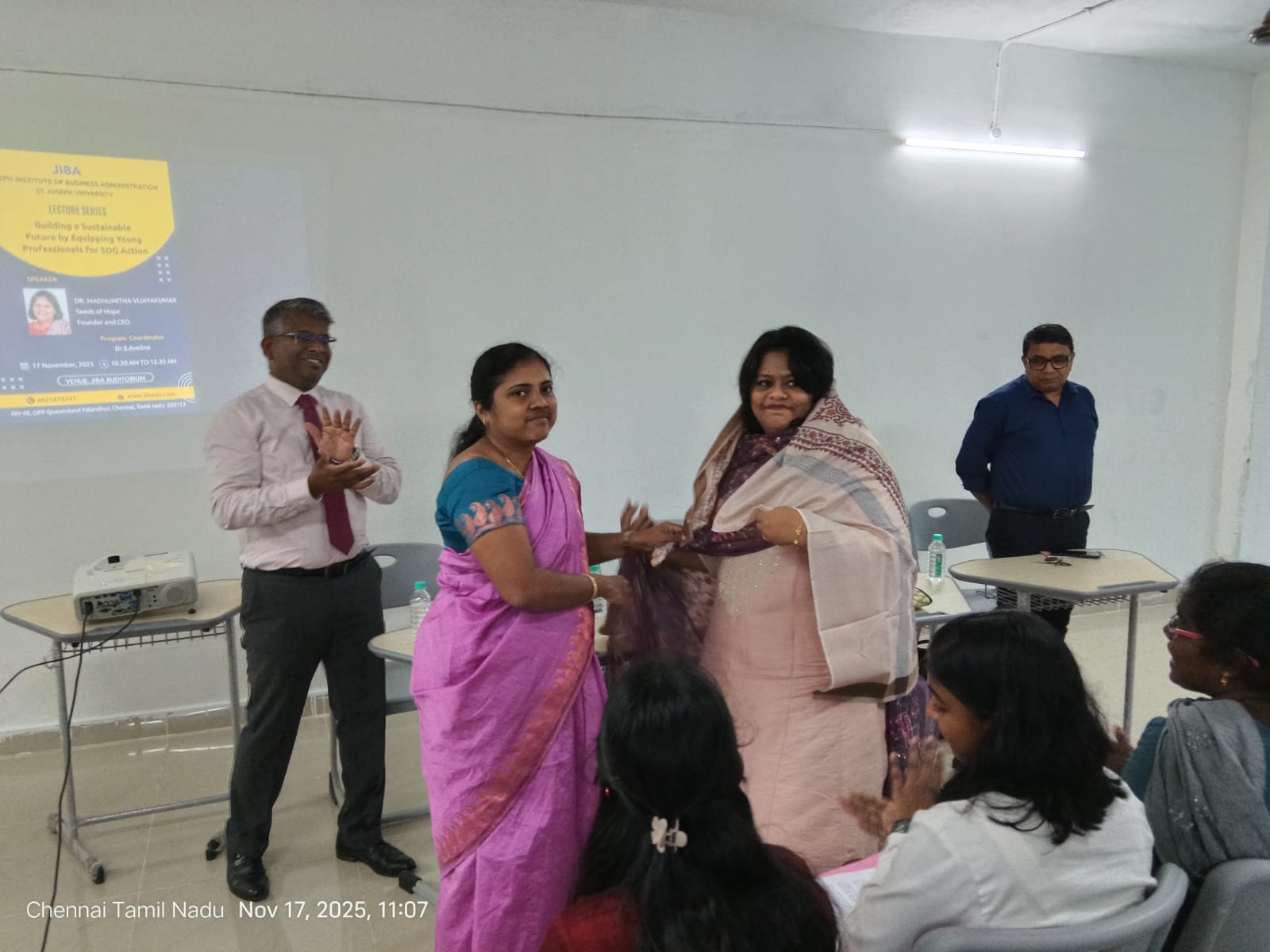 Interactive Lecture on "Building a Sustainable Future by Equipping Young Professionals for SDG Action."