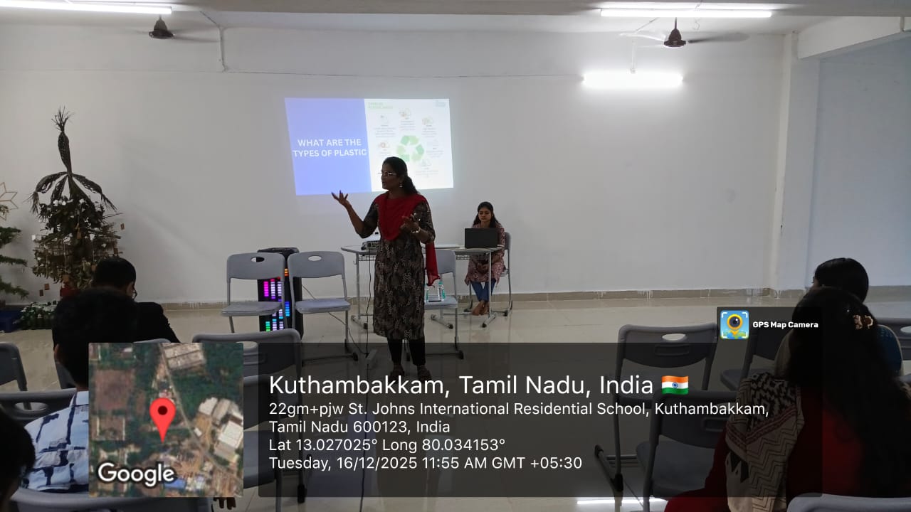 Guest Lecture on Plastic Waste Management & Susutainability