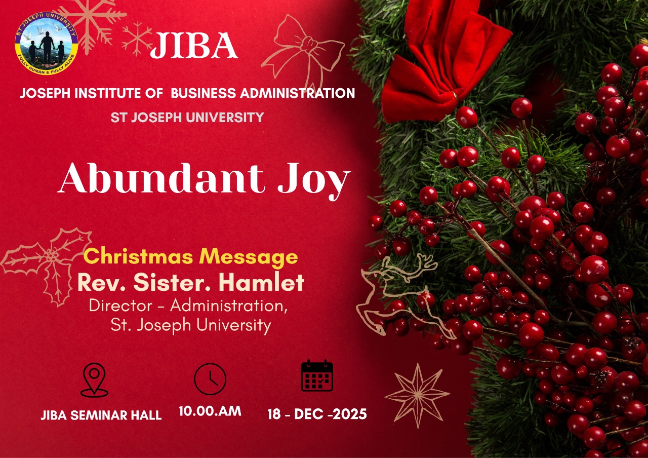 JIBA Christmas Celebration - "Abundant Joy"